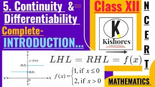 Continuity And Differentiability Class 12  Introduction [upl. by Ahseer]