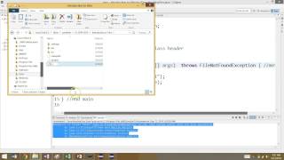 Reading From Text Files Java  Basic Program [upl. by Assira]