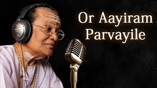 Or Aayiram Parvayile  T M Soundararajan Live  Isai Ragam [upl. by Eisele]