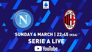 Napoli v Milan  Full Match Live  Serie A 202122 [upl. by Palmore675]