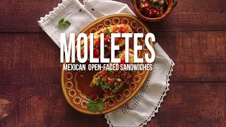 Molletes  Molletes Mexicanos [upl. by Atiseret343]