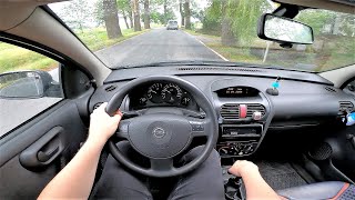 Opel Corsa C 10 60HP 2004 Pure POV Test Drive amp Acceleration 0100  4K 130 [upl. by Nnyltiak]