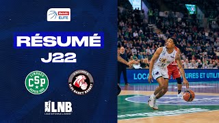 Limoges vs Nancy  Résumé 20222023  LNB Officiel [upl. by Leahplar]