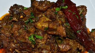 mutton sukka in tamil  mutton varuval in tamil  mutton pepper fry  KKR  47 [upl. by Mlawsky]