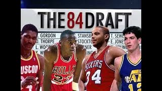 The best 2 players of any draft class ever Jordan amp Olajuwon  1984 [upl. by Chelsey]