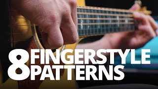 8 Fingerstyle Patterns You Must Know [upl. by Koller]