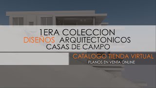 1era coleccion diseños arquitectonicos casas de campo modernas de lujo tienda virtual [upl. by Itsuj661]