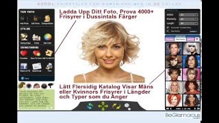 Prova Frisyrer På Nätet  Ladda Upp Ditt Foto  Virtuella Frisyr Simulator för Män Kvinnor [upl. by Kier]