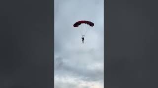 BASE jump off a wind turbine [upl. by Tanitansy]