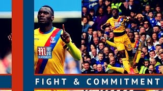 Fight amp Commitment  Zaha amp Benteke Goals Vs Chelsea [upl. by Nnylirehs]