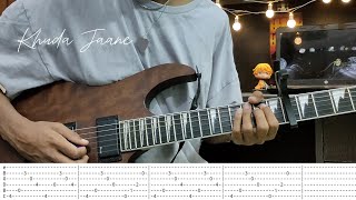 Khuda Jaane  Guitar Tabs  Guitar Intro  Tutorial  Lesson  Tabs  Guitar intro Tabs [upl. by Ainola]