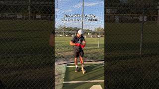 Dude With Horrible Mechanics But Rakes 🤣 baseball comedy hitting cagebombs [upl. by Kanor]