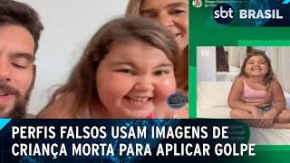 Pais de menina que morreu de câncer denunciam perfis falsos que pedem ajuda  SBT Brasil 121124 [upl. by Ydurt469]