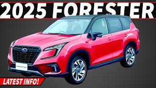 NEW DETAILS The allnew 2025 Subaru Forester will Showcase Hybrid Tech and Futuristic Interior [upl. by Ardnot]