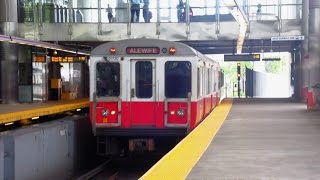 MBTA Boston MA RED Line 𝑺𝒖𝒃𝒘𝒂𝒚 to Ashmont amp to Braintree  FULL RIDE [upl. by Eitra]