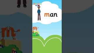 Words with letter M shorts alphabet kidssongs [upl. by Rehsa]