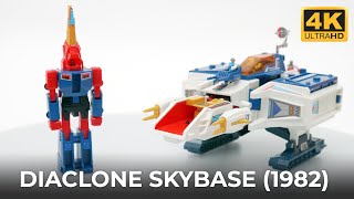 Diaclone Skybase 1982 Review [upl. by Ajssatsan677]