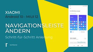 Navigationsleiste ändern  Xiaomi Android 10  MIUI 12 [upl. by Arretak]