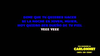 J Alvarez Karaoke  Regalame una noche [upl. by Mccall]