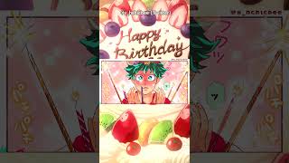 BakuDekuShorts  ItsSoraASMR  Deku Birthday Surprise🎊 bakudekuasmr happybdaydeku bkdkomegaverse [upl. by Aivek174]