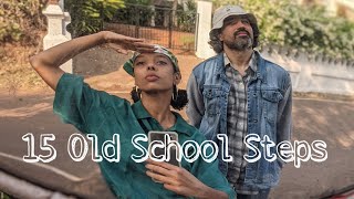 15 Old School Hip Hop Dance Steps With Names [upl. by Atalya174]