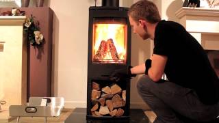 Lighting and Controlling the Contura 750 Stove [upl. by Eidac]