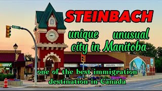 Steinbach✨️The uniqueunusual city in Manitobaan immigration destination in Canada🇨🇦 [upl. by Gasper]