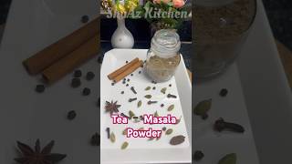 Tea ☕️ Masala Powder  चाय मसाला पाउडर shorts youtube recipe food cooking [upl. by Siraval]