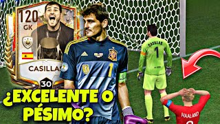 🇪🇦¡PROBANDO A CASILLAS 115 AL MÁXIMO ¿Su mejor carta FIFA MOBILE 23 [upl. by Peednus]