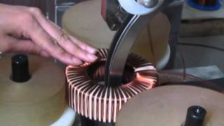 toroidal winding machine toroidal winder current transformer winding machine winding machine [upl. by Yentnuoc]