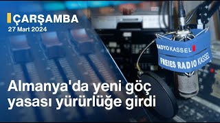 Yeni göç yasası yürürlüğe girdi – Almanya Gündemi [upl. by Kendrick]