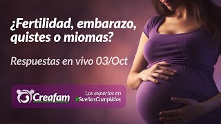 Octubre 2024 Respondemos en vivo tus preguntas sobre fertilidad embarazo quistes y miomas [upl. by Novick726]