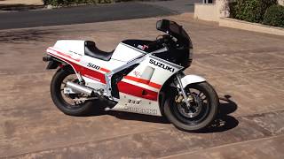 1986 Suzuki RG500 For Sale [upl. by Arquit786]