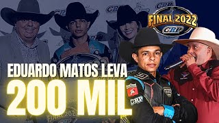 EDUARDO MATOS CAMPEÃO CIRCUITO RANCHO PRIMAVERA  RODEIO DE RINÓPOLIS 2022 [upl. by Thor]