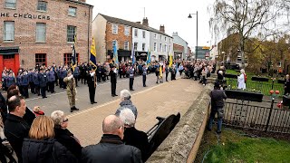 Holbeach Lincolnshire Remembrance 2024 [upl. by Reger662]