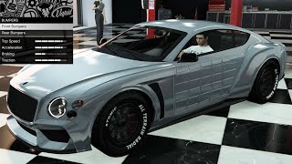 GTA 5  Past DLC Vehicle Customization  Enus Paragon R Armored Bentley Continental GT [upl. by Eedoj424]