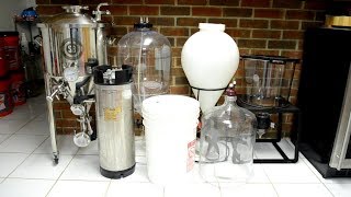 Choosing a Fermenter Bucket Carboy Keg or Conical [upl. by Irrek]