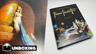 Artbook  UNBOXING Preview  The Fantastic Worlds of Frank Frazetta [upl. by Thoma]