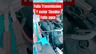 Falla Transmission y tiembla motor sobrecalentado in live [upl. by Akirehc152]