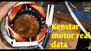 3 speed Kenstar cooler Motor winding real datamultijugaad [upl. by Adnovaj]