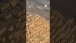 Paraglider Sees DOG on top of Great Pyramid of Giza [upl. by Eatnoj]