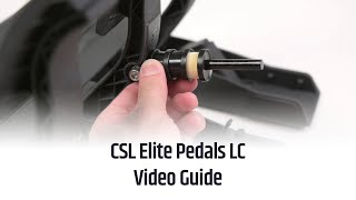 Fanatec CSL Elite Pedals LC Video Guide [upl. by Irollam]