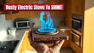 RESTORE My Rusty Electric Stove To SHINE [upl. by Harland246]