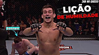 O dia que o falastrão do UFC APRENDEU uma LIÇÃO [upl. by Aikkan]