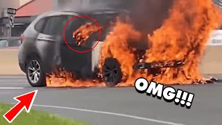 Unbelievable INSANE CAR CRASH Intense Collisions and Near Misses Compilation [upl. by Ennaillij]