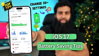 IOS 17 battery saving tips  iOS 17 Battery Drain Problem on iPhones ft Wondershare Recoverit [upl. by Florencia631]