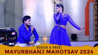 Ashish Marndi amp Parsi  Baripada Mayurbhanj Mahotsav 2024 [upl. by Ahsyak]