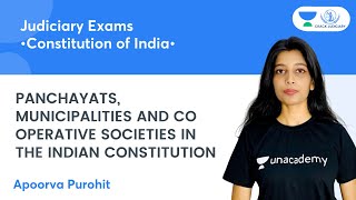 Panchayats Municipalities and Co operative societies in the Indian Constitution By Apoorva Purohit [upl. by Raknahs]