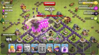 Clash of Clans  2329 Dark Elixir Raid 900 and 800k Raids 6 Witch Raid w Pekkas Etc Etc [upl. by Erdnaek]