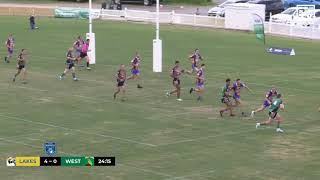 2019 Newcastle RL Under 19s Round 1 Highlights  Lakes United vs Western Suburbs Rosellas [upl. by Oelgnaed]